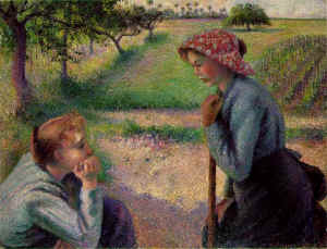 Two Young Peasant Women, 1892 