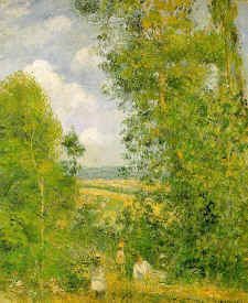 Resting in the Woods at Pontoise, 1878
