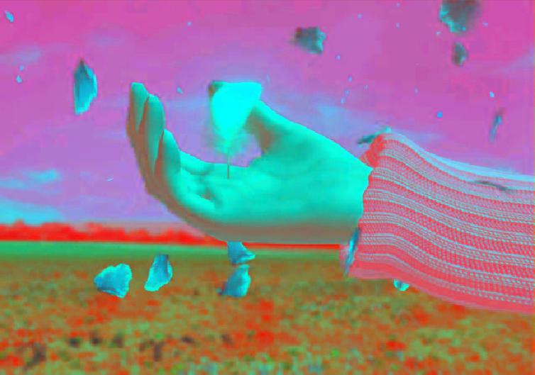a shot of rinoa's hand >> red negative