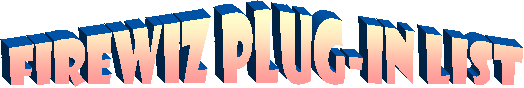 FIREWIZ PLUG-IN LIST