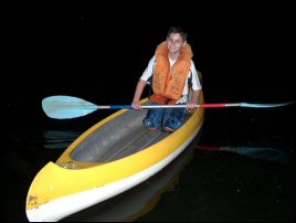 Canoe time in the evening