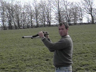 So now lets christen the aerodrome.