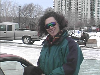 What a babe! (I ski corrected. Actually my babe Wendy!)