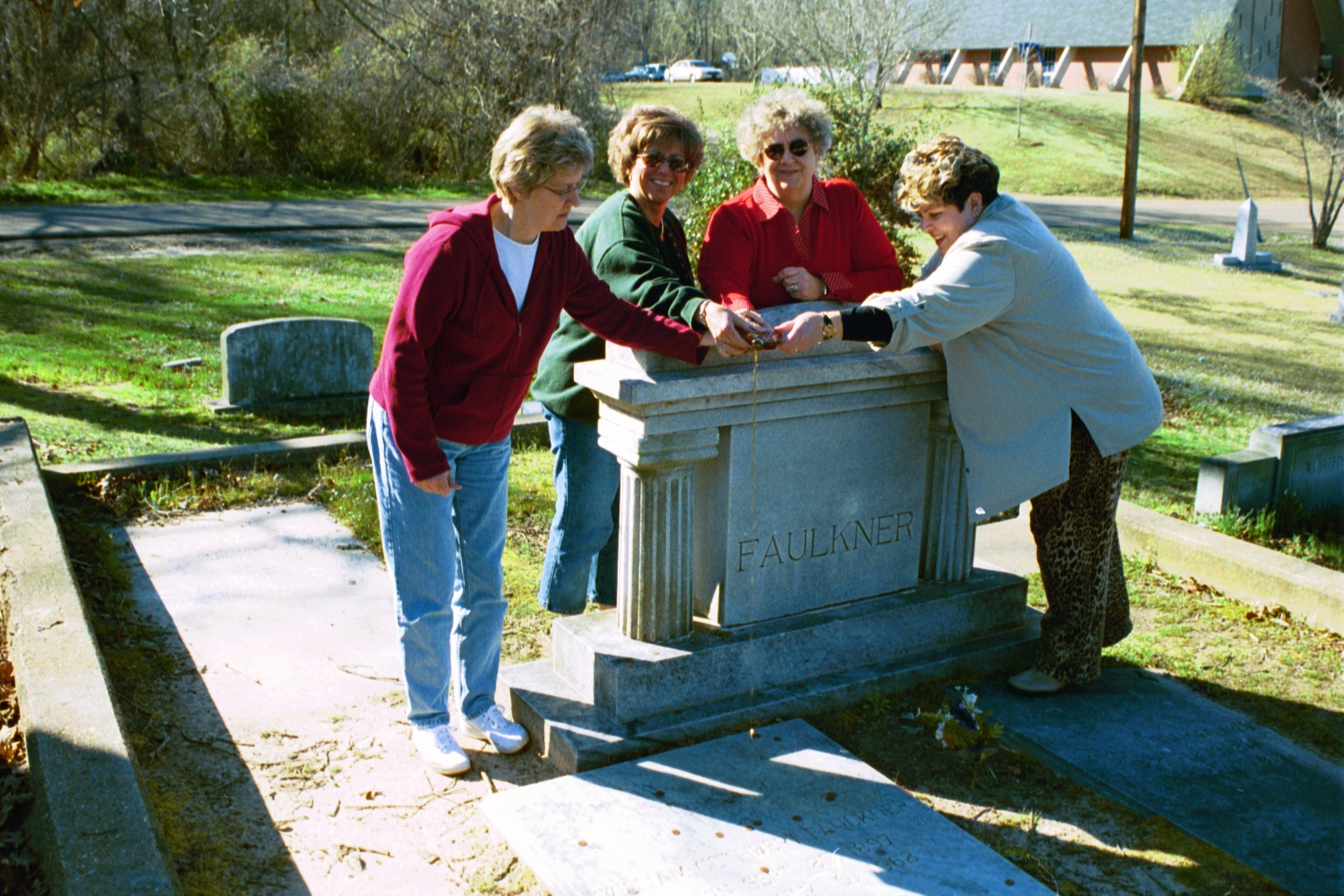 Faulkner grave