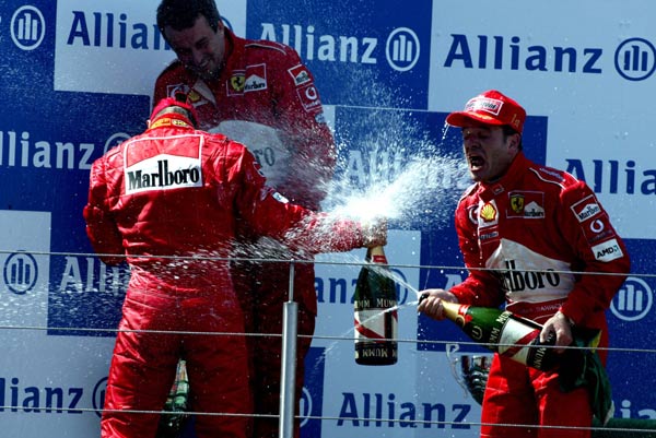 ...AND THE PODIUM