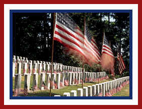 Cemetary Flags