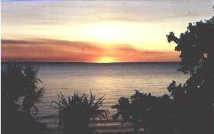 A Classical Darwin Sunset