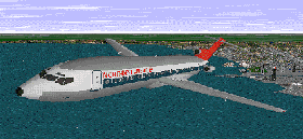 Boeing B727-251 - Northwest Airlines markings