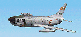 North American Aircraft F-86K Sabre