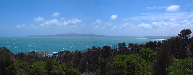 Emita looking over Marshall Bay