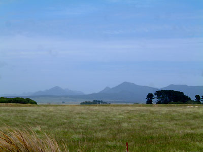 Peaks of South Flinders Is from Memana