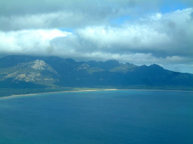 Strzelecki Pks from the air