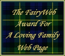 Fairyweb award for a loving family web page