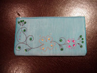 Silk Zip Pouches