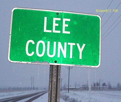 Lee Co. Sign