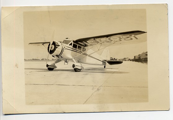 1934 Stinson for Sale by Edwin Wormald in 1939