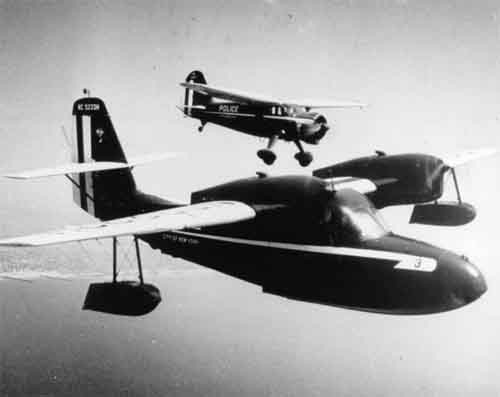 NYPD Grumman Widgeon and Stinson SR-10K Reliant