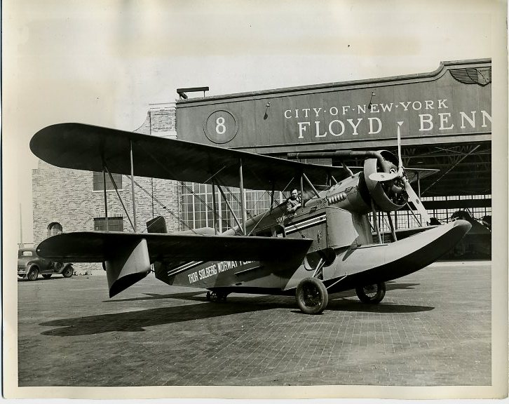 Thor Solberg at Floyd Bennett Field