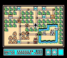 Mario's World is full of freaky dancing bushes!