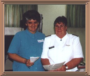 [Left] Catherine Dawe [Right] Christine Broadbere