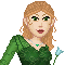Actually, Lizeyl would more frequently have brown hair.
