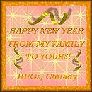 New Year square