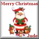 Christmas quilt square by: Jude