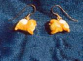 Pomeranian Earrings