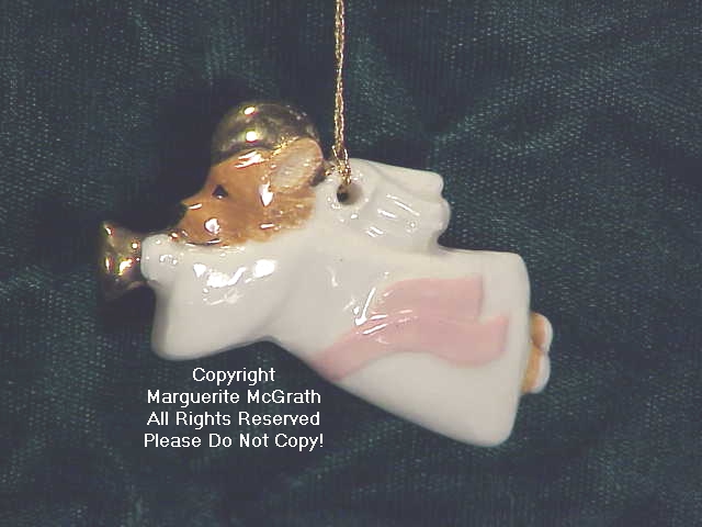 Pembroke Welsh Corgi Angel Ornament