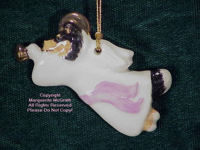 Collie Angel Ornament