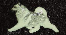 Norwegian Elkhound Pin
