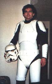 me, getting suited up in my armor