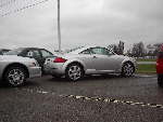 Side of Audi TT