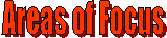 Areas of Focus