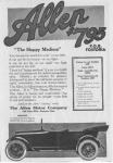 1916 Allen Motor Car ad