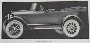 Allen Motor Co. Series 41 profile