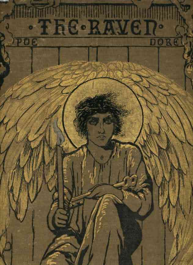 Frontispiece to a stand-alone edition of The Raven; illustration by Gustave Dore.