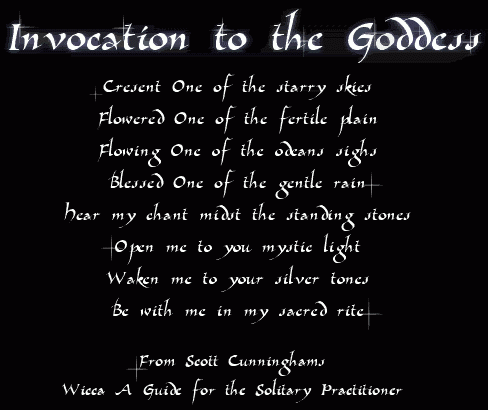 Invocation to Goddess