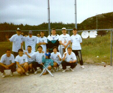 Picture of Winning Team at Fox Harbour Festival in 1995