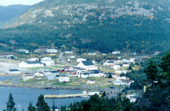 Fox Harbour from Cemetery Hill