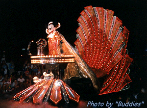 Mickey Mouse in the Parade, Walt Disney World, Florida, Travel, Road Trip, Vacation