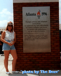 Buffy at the Olympics, Atlanta, Georgia, Road Trip, Vacation