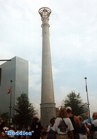 Olympic Tower in the Global Village, Travel, Road Trip, Vacation