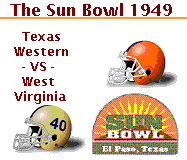 1949 Sun Bowl Poster