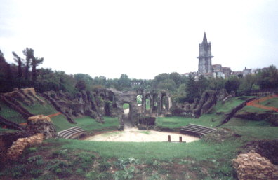 les arènes romaines