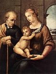 Holy Family with the beardless St Joseph