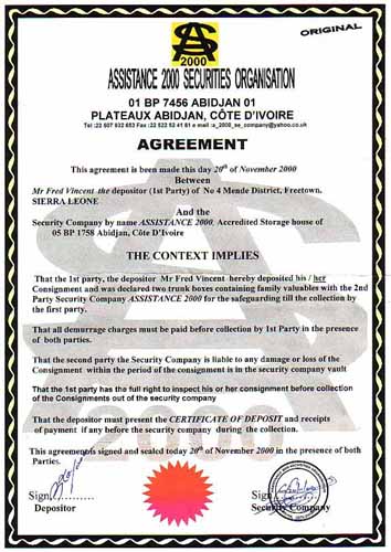 Agreement