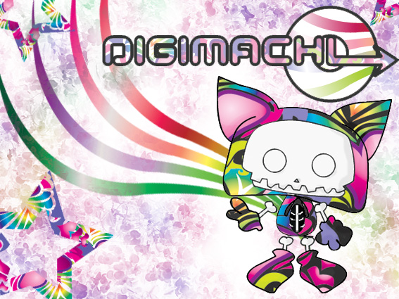 Logo of Digimachi for the HSBC business plan competition 2007 with team M-MAX.