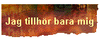 Jag tillhr bara mig
