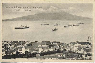 Vista da Horta e da Ilha do Pico